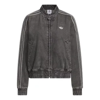 adidas (WMNS) adidas CTT Jacket Asia Sizing Medium Black Denim JY8274