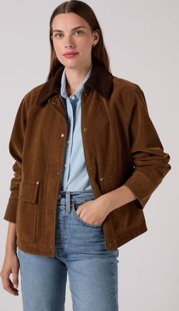 Levi's Short Western Bomber Jacket - Mujer - L - Neutral / Maple Sugar
