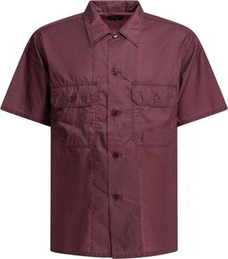 Beams Plus Mil Sht Shirt - - Shirts - Uomo - Rosa - XL