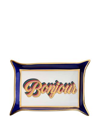 Jonathan Adler Vassoio Bonjour - Bianco