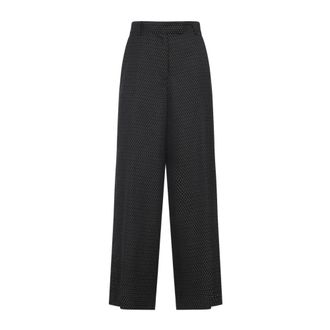 Dries Van Noten Broeken, Dames, Zwart, M, Zwarte Broek voor Vrouwen