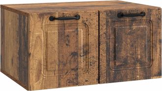 vidaXL Mueble Para Tv De Pared Madera Envejecida 59,5 X 41 X 30 Cm Vidaxl