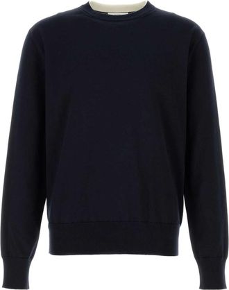 Jil Sander Dark Blue Knitted Sweater