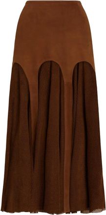 Simonetta Ravizza Gonna midi Vicenza - Marrone