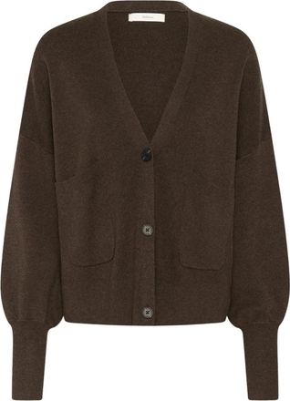 Inwear Cardigan - Dames - Vesten - Bruin - L/Xl - Truien & Vesten