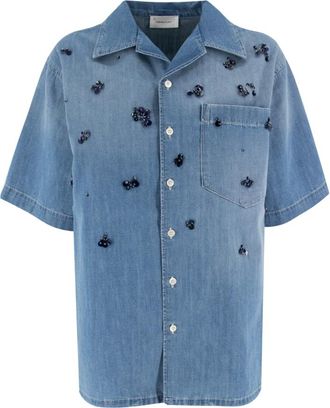 Fabiana Filippi Mujer, Blusas y Camisas, Azul, Talla: XS