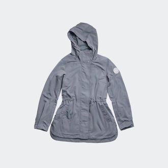 Canada Goose Manteau l&eacute;ger Minden White Label (Femmes, Light Ozone Blue, TG)