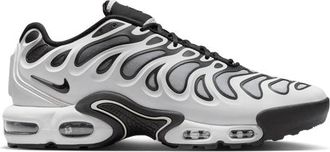 Nike Mens Air Max Plus Drift - Running Shoes White/Black/Metallic Silver Size 11.5