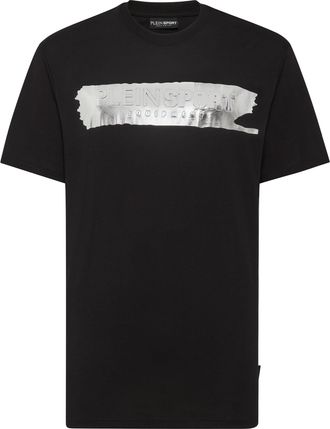 Plein Sport T-Shirt Ronde Hals Silver Brush