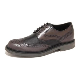 Tod's Allacciata Derby 7896N - Heren - Nette schoenen - Grijs - 40 1/2 EU - Leer - Schoenen