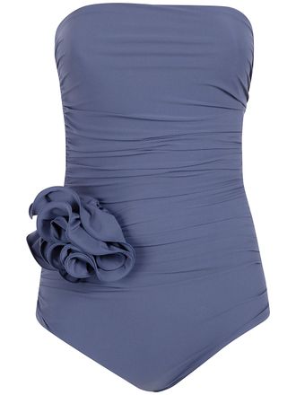 Magda Butrym Flower Waist Onepiece Swimwear