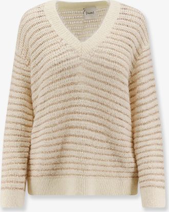 Nude Maglia in misto lana con paillettes - NUDE - gender_Woman