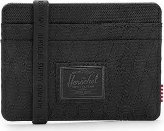 Herschel Charlie Cardholder Wallet Handbags Black Diamond/Black