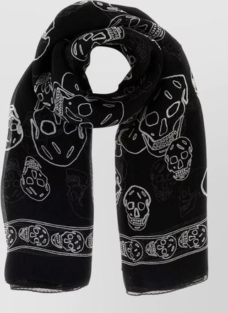 Alexander McQueen silk printed scarf