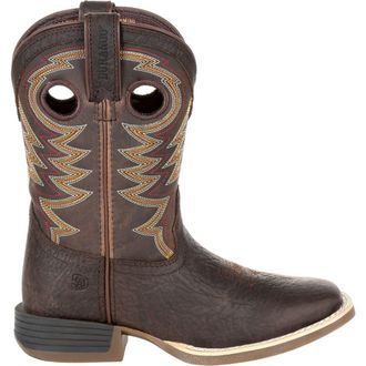 Durango Lil Little Kids Brown Western Boot in Dark Bay at Nordstrom, Size 11