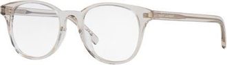 Saint Laurent 50mm Round optical glasses in Brown at Nordstrom