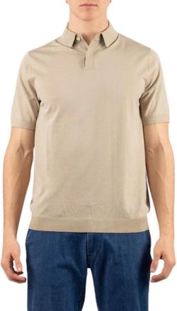 Hindustrie Polo Shirt - Heren - Polos - Beige - S - Tops