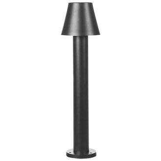Beliani Beliani - L&aacute;mpara De Bolardo De Jard&iacute;n Farolas Para Sendero Exterior Moderno 60 Cm Aluminio Led Negro Holmes