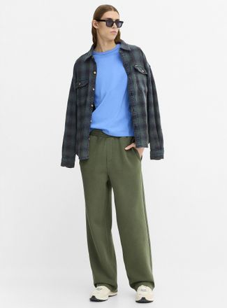 Djab Mens Washed double-knit jersey pant Loose fit