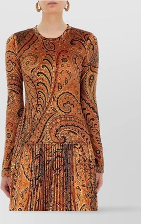Etro paisley print long sleeve top