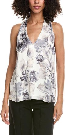 Tommy Bahama Jeweled Blooms Satin Halter Top
