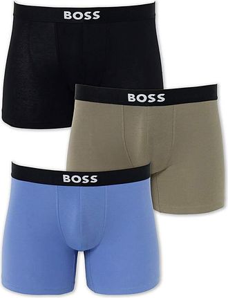 HUGO BOSS 3 Pack Trunk - Black/Beige/Blue