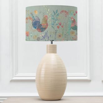 Voyage Maison Epona Table Lamp With Bilbury Eva Lampshade in Cream