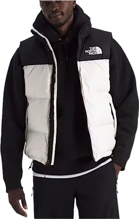 The North Face The North Face 1996 Retro Nuptse Vest White Dune TNF Black Recycled Down NF0A3JQQGOM