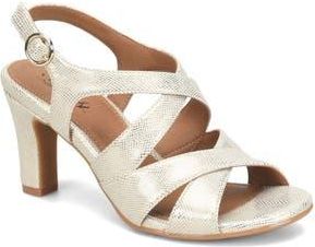 S&ouml;fft Imari Sandal in Gold at Nordstrom Rack, Size 7.5