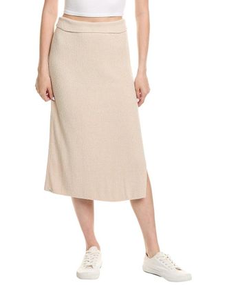 Barefoot Dreams Cozychic Ultra Lite Ribbed Midi Skirt