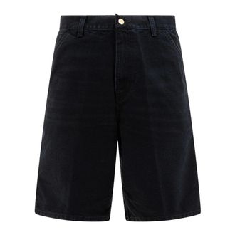 Carhartt Work in Progress Single Knee Shorts - Heren - Korte broeken - Zwart - Maat: W30 Katoen