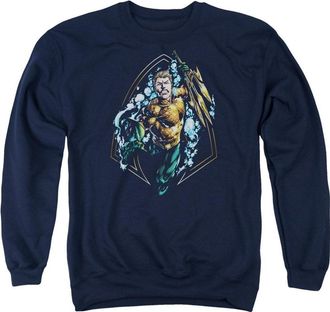 Gildan Justice League of America Thrashing Adult Crewneck Sweatshirt