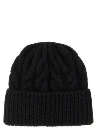 Moncler Logo-Embroidered Virgin Wool Blend Beanie