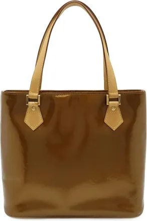 Louis Vuitton Monogram Vernis Bronze Shoulder Bag Tote Bag (Pre-Owned)