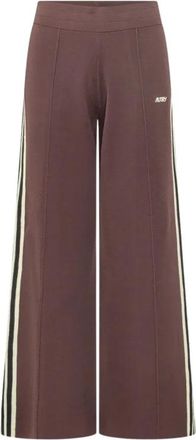 Autry Gebreide Viscose Jogger - Dames - Sweatpants - Bruin - S - Broeken