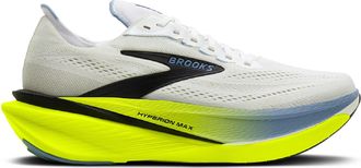 Brooks Mens Hyperion Max 4 Road-Running Shoes White 11.5