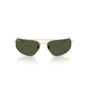 Ray-Ban RB 3780 Zonnebril - unisex - Zonnebrillen - Geel - 63 MM - Accessoires