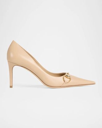 Gucci Donna 80MM Leather Pumps