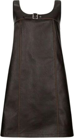 Liu Jo Dames, Jurken, Bruin, Maat: XS Poliester