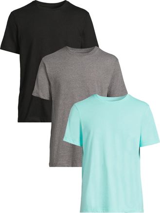 Generic Mens Cotton T-Shirts Multipack 2/3/5/6/12 Pack - Soft Round Neck Short Sleeve Tees, Breathable Casual Shirts, Assorted Colors-3