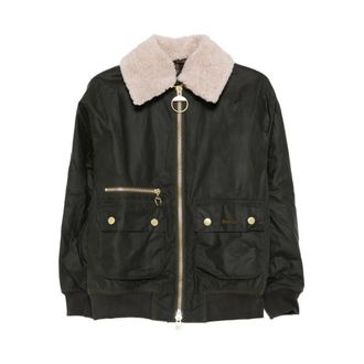 Barbour Dames, Jassen, Groen, Maat: XS Katoen