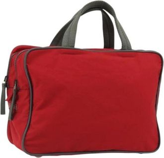 Prada Pre-owned Vintage Nylon Bag - Dames - Vintage Handtas - Rood - ONE Size - Nylon - Vintage