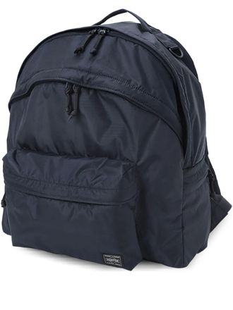Porter-Yoshida & Co. Rugzak met logopatch - Blauw