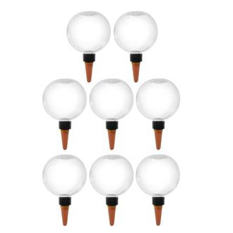 OEM Distributeur Eau Plante - 500 Ml - Pp Y Cer&aacute;mica - Riego Autom&aacute;tico Para Interior Y Jard&iacute;n - 8 Unidades