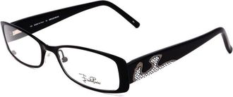 Emilio Pucci Black Metal Glasses Womens (Frames)