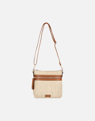 David Jones Womens Popsicle Womens Messenger Bag - Tan - Size: ONE size