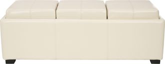 Safavieh Harrison Triple Tray Ottoman