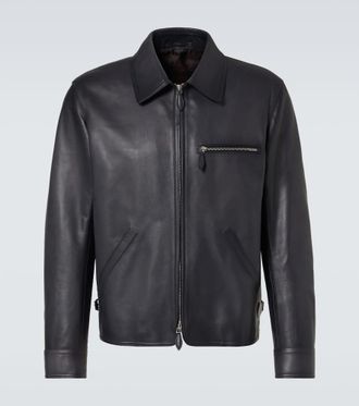 Berluti Patina 1 Jour leather blouson