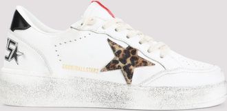 Golden Goose White Lace Up Sneakers