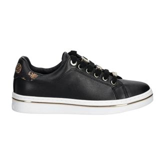Guess Schoenen, Dames, Zwart, 36 EU, Leer, Stasey Sneakers